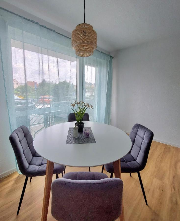 Moderne Wohnung Mit Vollausstattung In Ruhiger Lage, W-Lan Grossrohrsdorf Dış mekan fotoğraf